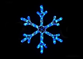 Снежинка из дюралайта LED-XM(FR)-2D-CK005-B-1
