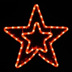 Звезда из дюралайта LED-XM(FR)-2D-CK020-R