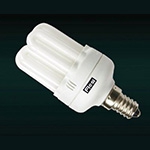 Компактная лампа Flesi U 15W Mini 5U 220V E27 2700К