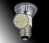 Светодиодная лампа (E27) E27A-SMD48S- W