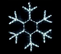 Светодиодная снежинка LC-SNOW-0270W