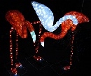 Световая 3D фигура фламинго PHS-026-24V