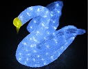 Световая 3D фигура лебедя LED-XM(IC)-TR024-24V