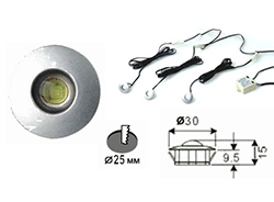Комплектующие для встраиваемых в пол светильников